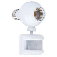Westek OMLC163BC Motion Activated Light Control, CFL, Halogen, Incandescent, LED Lamp, 150 W, White