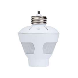 Westek MLC169BC Motion Activated Light Control, CFL, Incandescent, LED Lamp, 120 V, White