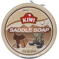 Kiwi 10911 Saddle Soap, 3-1/8 oz Size, Leather