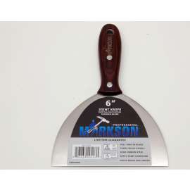 6" Pakka Wooden Handle Stainless Steel Putty Knife