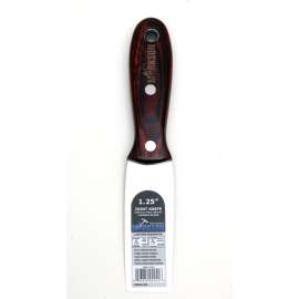 Joint Knife 1.25", Putty Knife, Scraper Tool with Pakka Wooden Handle, Stainless Steel Blade Spackle Knife