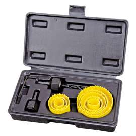 Forge 9 Pcs Bi-Metal Hole Saw Set