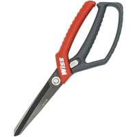 Wiss W11TM Single Ring All-Purpose Shear, 4 in Stainless Steel Serrated Blade, Plain Handle, 11 in L