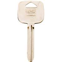 Hy-Ko 11010TR47 Key Blank, Brass, Nickel Plated
