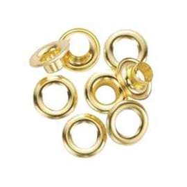 GENERAL 1261-4 Utility Grommet Refill, Brass