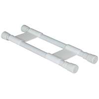 CAMCO 44093 Cupboard Bar, Plastic, White, 6