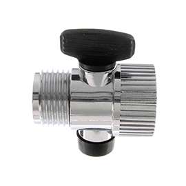 Danco 80782X Shower Volume Control Valve, Brass, Chrome, For 1/2 in IPS Shower Connections