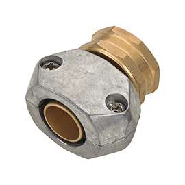 Landscapers Select Hose Coupling, 5/8 X 3/4 In, Female, Rubber/Vinyl