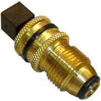 Mr. Heater F276334 Adapter Quick Connect x Excess Flow Soft Nose, 250 psi, Brass