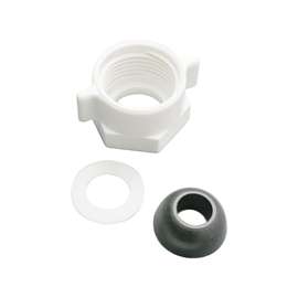 Plumb Pak PP835-49 Ballcock Coupling Nut with Cone Washer, 5/8 in