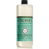 Mrs. Meyer's Clean Day 14440 Concentrate, Multi-Surface Cleaner, 32 oz Bottle
