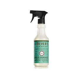 Mrs. Meyer's Clean Day 14441 Everyday, Multi-Surface Cleaner, 16 oz Spray Bottle
