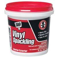 DAP 12130 Spackling Paste White, 0.5 pt Tub