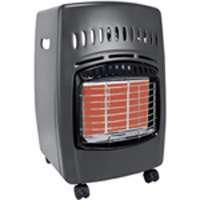 Comfort Glow GCH480 Cabinet Heater, 6000, 12,000, 18,000 Btu, Liquid Propane, Gray