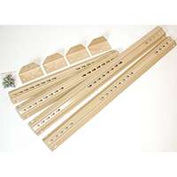 Dial Manufacturing 7805 Round Corner Cooler Leg Kit, Sheet Metal, Almond/Gray/Standard Tan, Galvanized