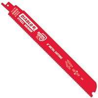 Diablo DS0914BF2 Reciprocating Saw Blade, 14/18 TPI, Steel, Perma-Shield