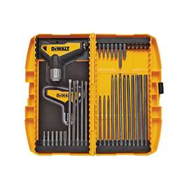 DeWALT DWHT70265 Ratcheting, T-Handle Hex Key Set, Steel, 31-Piece
