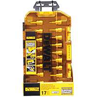 DeWALT DWMT73806 Socket Set, Polished Chrome Vanadium, 17-Piece