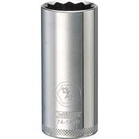 DeWALT DWMT74141OSP Drive Socket, SAE Measuring, 3/8 in Drive, 12-Point, 13/16 in Socket, Vanadium Steel
