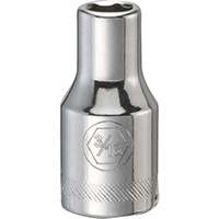 DeWALT DWMT86022OSP Hand Socket, SAE Measuring, 1/4 in Drive, 6-Point, 3/16 in Socket, Vanadium Steel