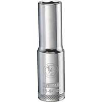 DeWALT DWMT88945OSP Drive Socket, SAE Measuring, 1/2 in Drive, 6-Point, 1/2 in Socket, Vanadium Steel