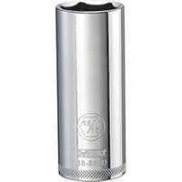 DeWALT DWMT88952OSP Drive Socket, SAE Measuring, 1/2 in Drive, 6-Point, 15/16 in Socket, Vanadium Steel