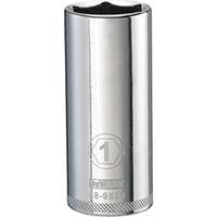 DeWALT DWMT88953OSP Drive Socket, SAE Measuring, 1/2 in Drive, 6-Point, 1 in Socket, Vanadium Steel