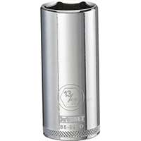 DeWALT DWMT88992OSP Drive Socket, SAE Measuring, 3/8 in Drive, 6-Point, 13/16 in Socket, Vanadium Steel