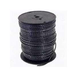 Southwire 8BLK-STRX500 Stranded Building Wire, 8 AWG, 500 ft L, Black Nylon Sheath