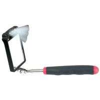 Lighted Inspection Mirrors, 3 1/2 x 2 1/4 in, 6 3/4 in-30 in L