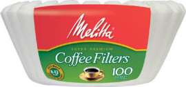 100CT WHT Basket Filter