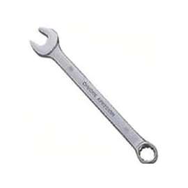 Vulcan Patented V-Groove Combination Wrench, 13/16 In, 15 Deg Offset, Chrome Vanadium Steel, High Polish