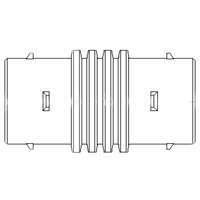Hancor 0315AA Snap Coupler, 24 in L
