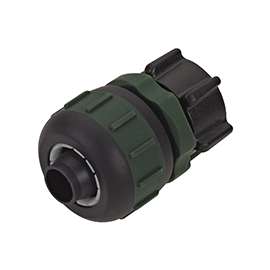 Landscapers Select Hose Coupling, 5/8 X 3/4 In, Female, Rubber/Vinyl