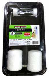 4PC 4" Trim Roller Kit