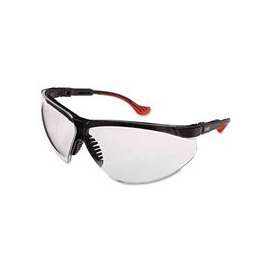 Genesis XC Eyewear, Clear Polycarbonate Hard Coat Lenses, Black Frame