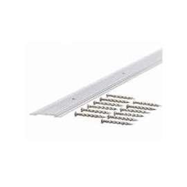 M-D 78014 Seam Binder, 36 in L, 1-9/32 in W, Hardwood, Silver