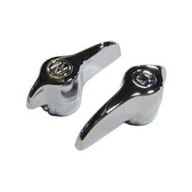 Plumb Pak PP805-111 V-Grip Faucet Handle, Chrome