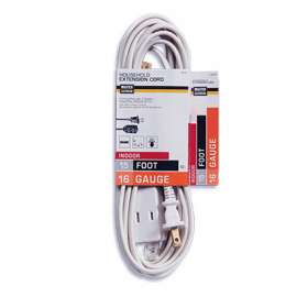 ME 15' 16/2WHT EXT Cord