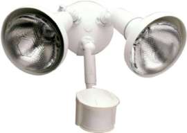 WHT Mot FLD Light/Cover