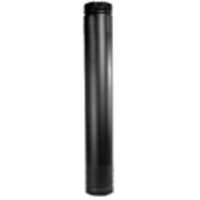 SELKIRK DSP6TL Stove Pipe, 38 to 68 in L, 6 in ID x 6-1/2 in OD Dia, Aluminized Steel/Stainless Steel