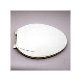 ProSource Toilet Seat, For Use With Elongated Bowls, Plastic