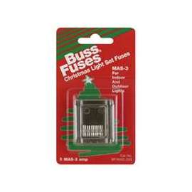 Bussman BP/MAS-3X5 Electronic Fast-Acting Fuse, 3 A