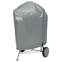 Weber 7176 Grill Cover, 36 in L, 28-1/2 in W, 23 in H, Polyester, Gray