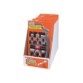 Allway Tools CS6 Contour Scraper Set, Stainless Steel Blade