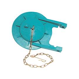 Danco 88874 Toilet Tank Flapper, Rubber, Blue