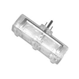 CCI Tradesman 4327C Lighted Outlet Adapter, 15 A, 3-Outlet, Clear