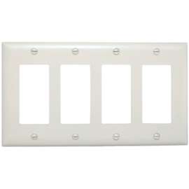 WHT 4G 4Deco Wall Plate