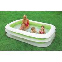 INTEX 56483EP Family Pool, 198 gal Capacity, Rectangular, Vinyl