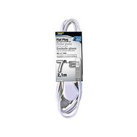 PowerZone Spt-2 Extension Cord, 16/2, 7 Ft